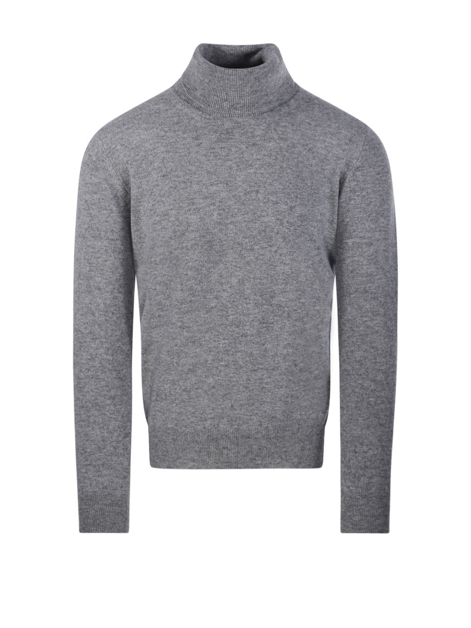 MEN ALTEA GREY VIRGIN WOOL TURTLE NECK