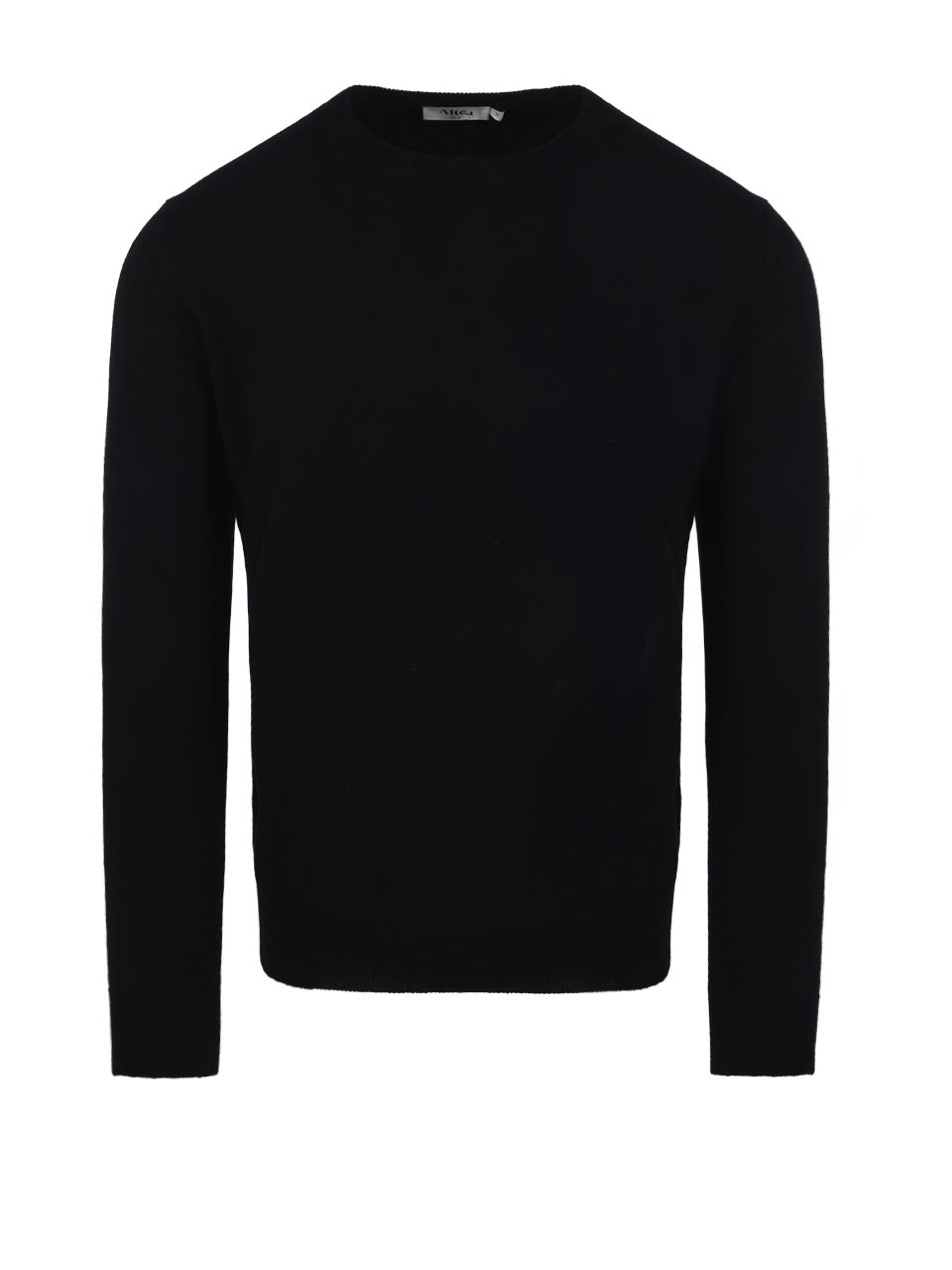 MEN ALTEA BLACK VCASHMERE ROUND NECK SWEATER