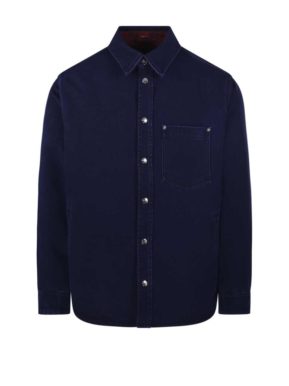 MEN GUCCI BLUE DENIM REVERSIBLE SHIRT