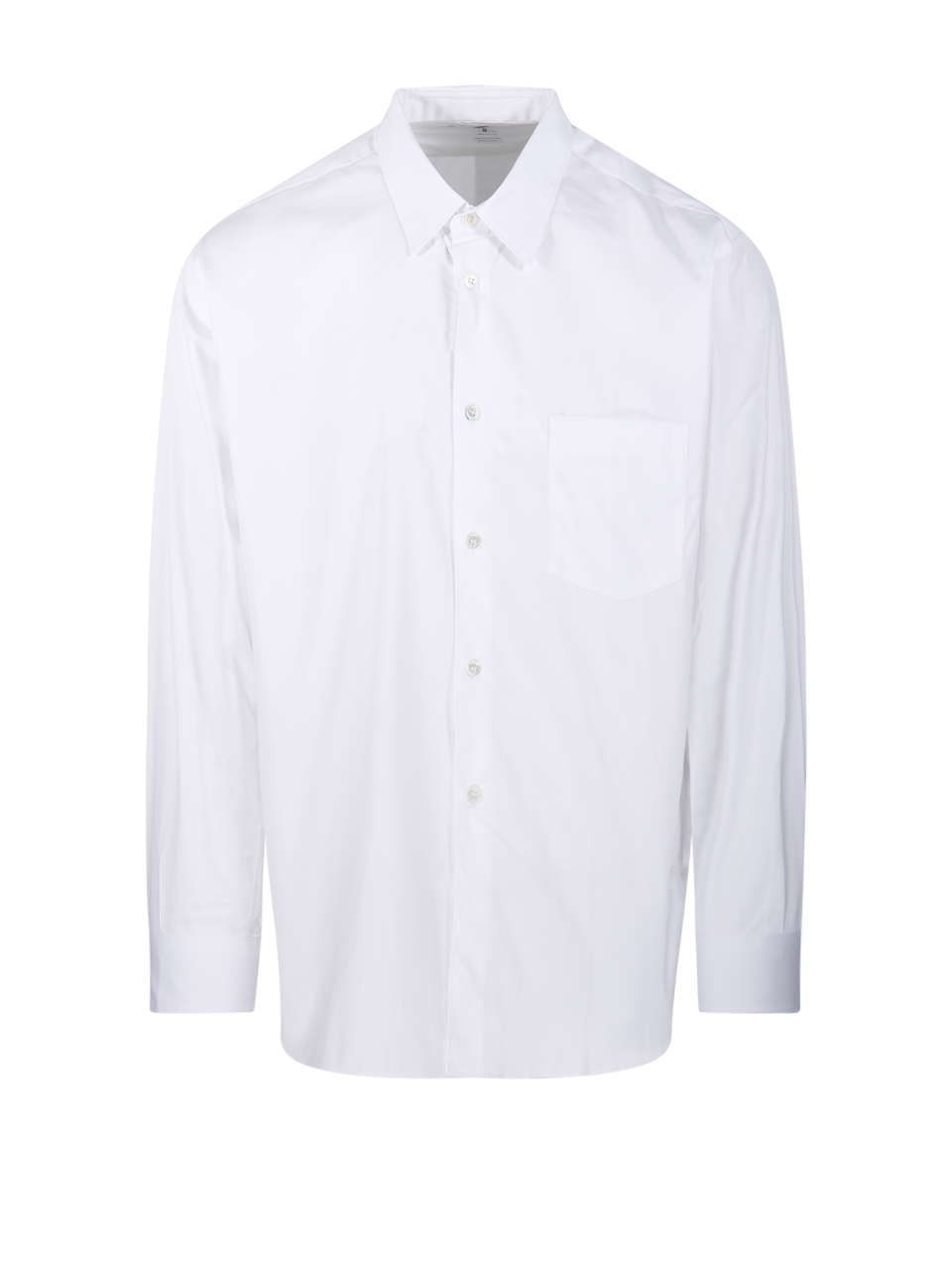 UOMO COMME DES GARCONS SHIRT CAMICIA BIANCA IN COTONE