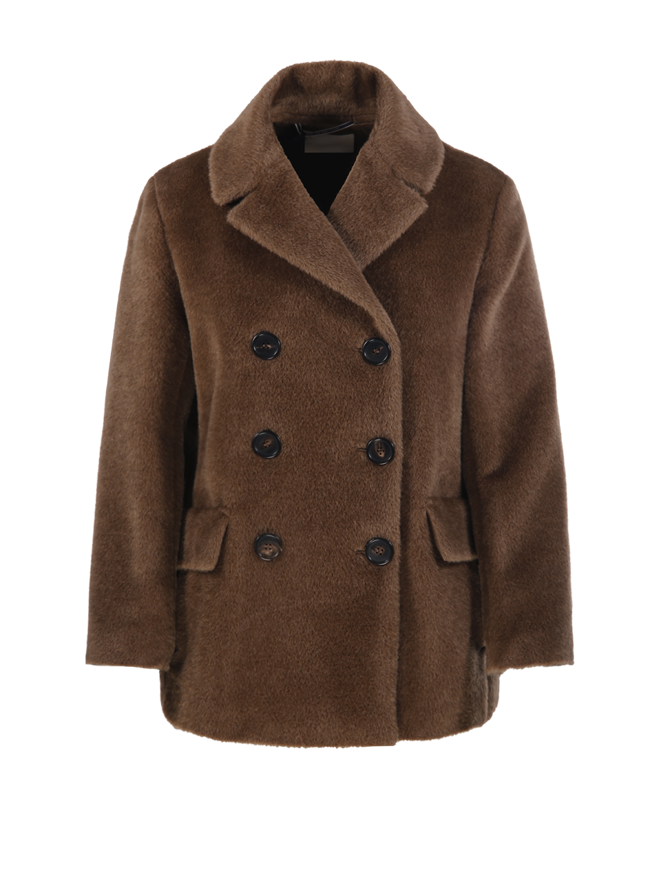 WOMAN MAXMARA S BEIGE ALPACA ATTILIO JACKET