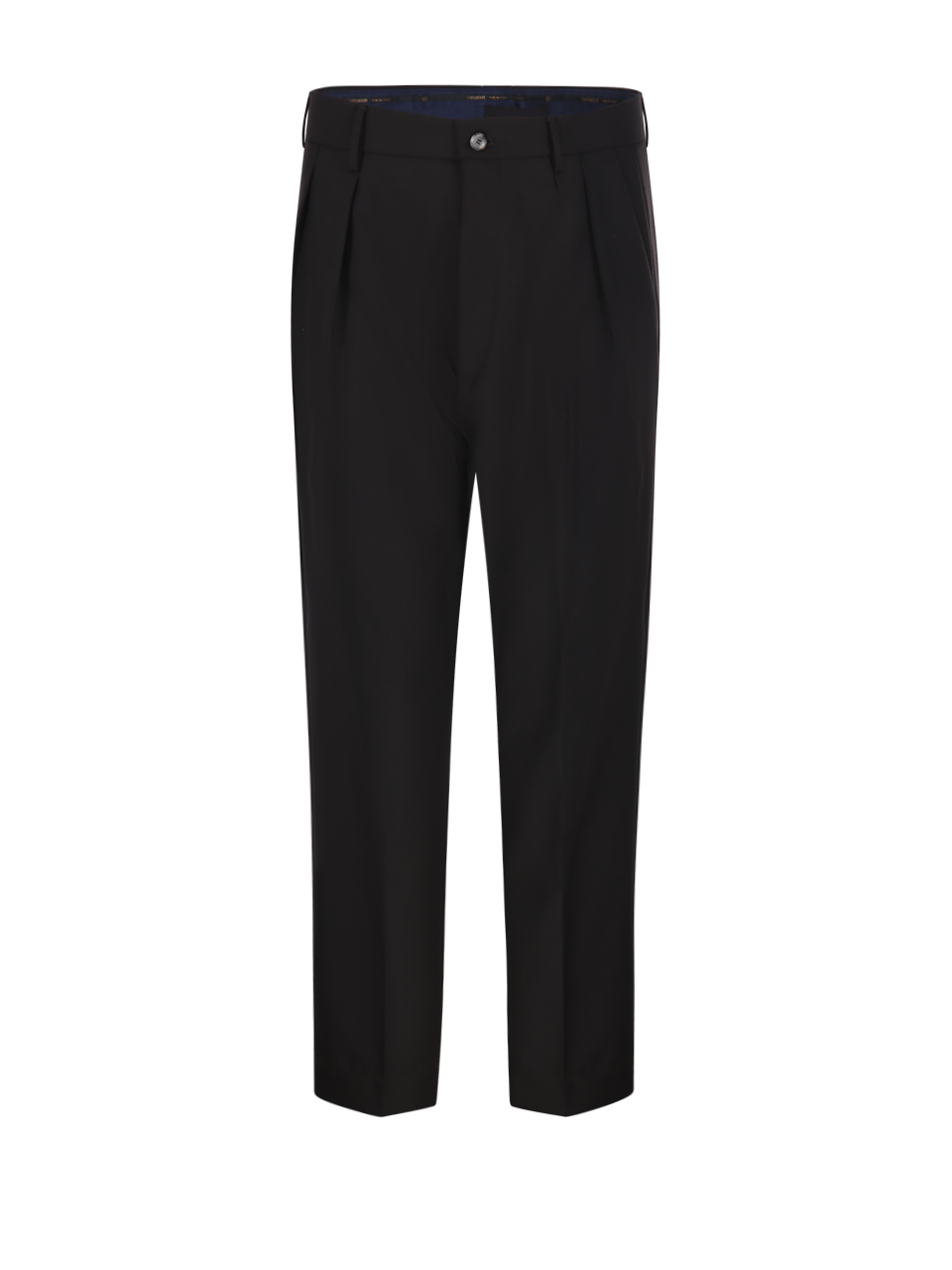 MEN SANTANIELLO BROWN WOOL MIRO PANTS