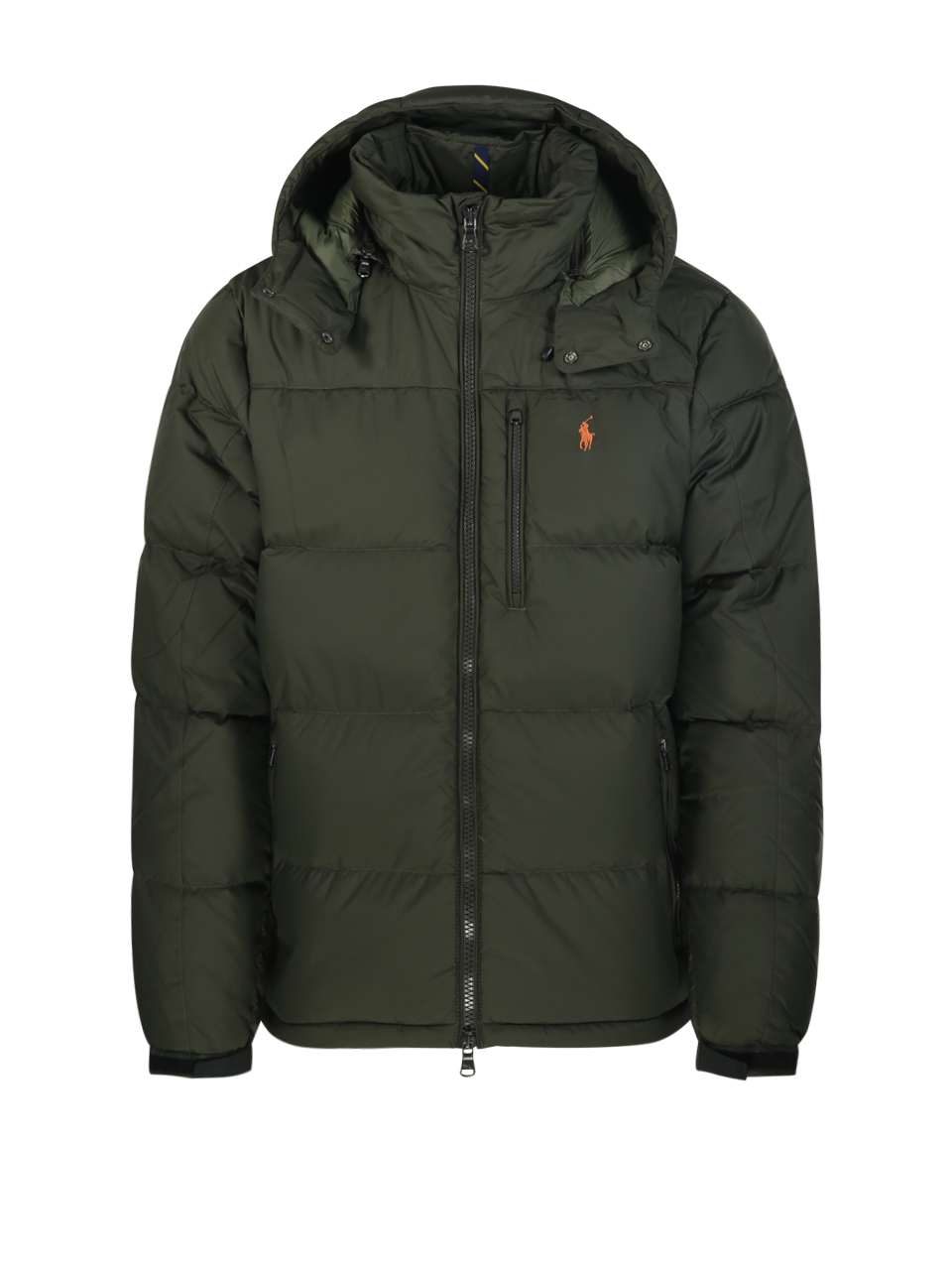 MEN RALPH LAUREN GREEN POLYESTER PUFFER JACKET