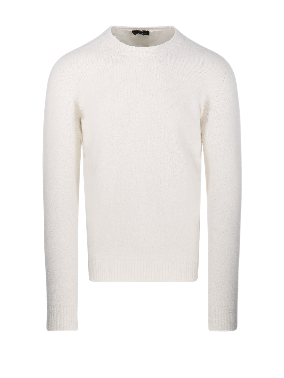 MEN ROBERTO COLLINA NUDE COTTON ROUND NECK SWEATER