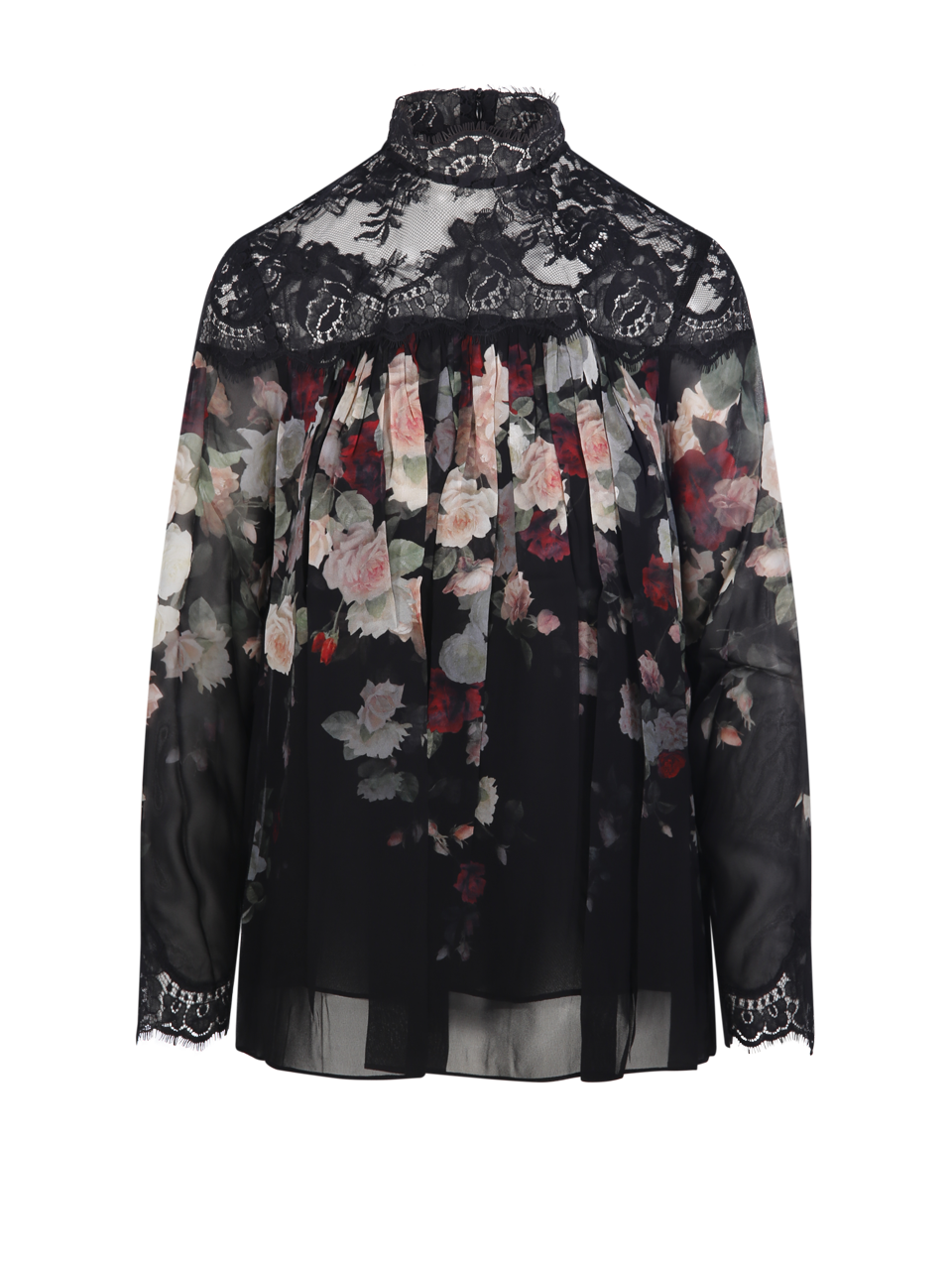 DONNA ZIMMERMANN BLUSA HYPNOTIC IN VISCOSA NERA 