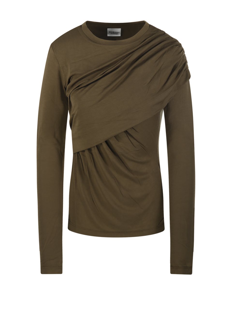 WOMAN MARANT ETOILE GREEN MODAL DRESSI GB T-SHIRT