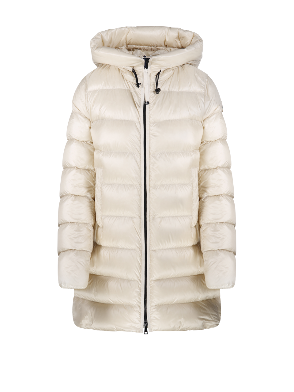 WOMAN MONCLER NUDE POLYAMIDE SUYENNE LONG DOWN JACKET 