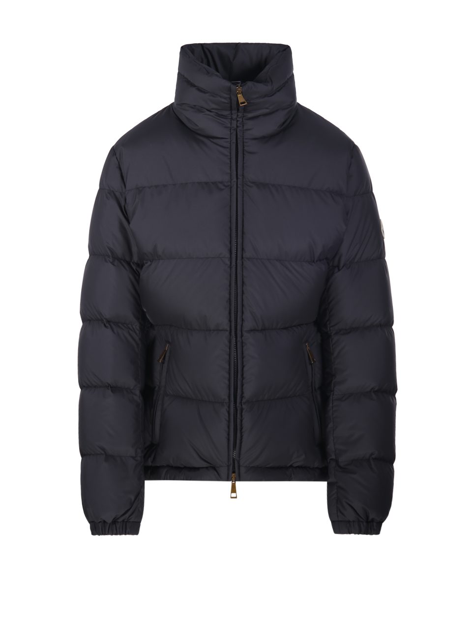 WOMAN MONCLER BLACK POLYESTER DOURBE DOWN JACKET