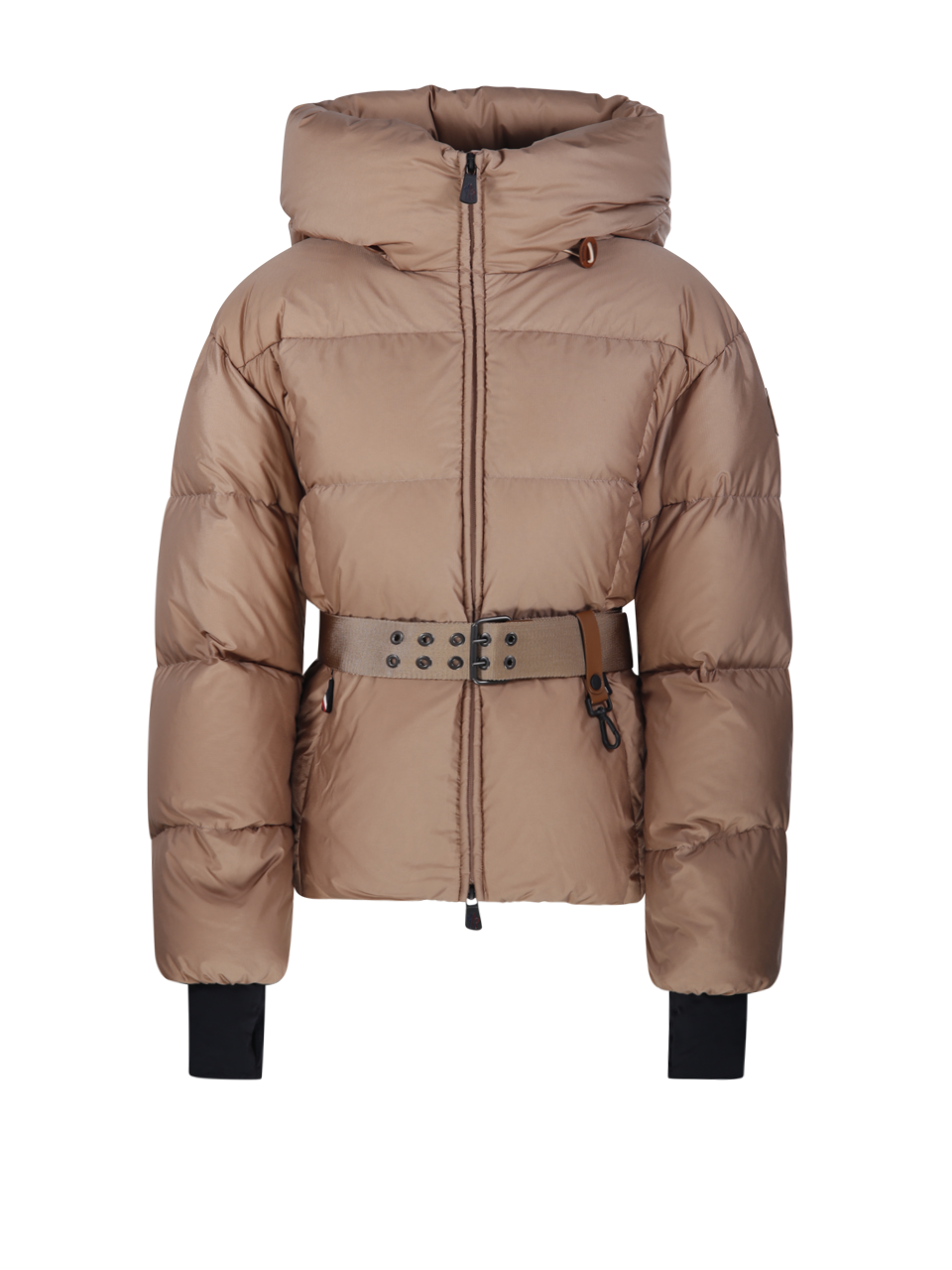 DONNA MONCLER GRENOBLE PIUMINO NISENE IN POLIAMMIDE BEIGE