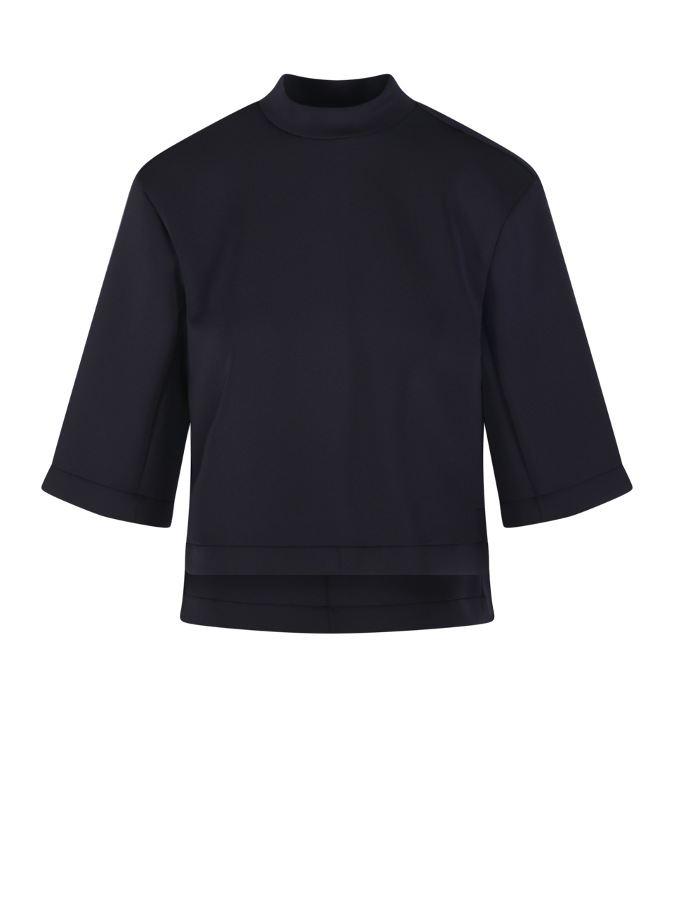 DONNA MONCLER EDWARD ENNINFUL T-SHIRT IN POLIESTERE NERO SS