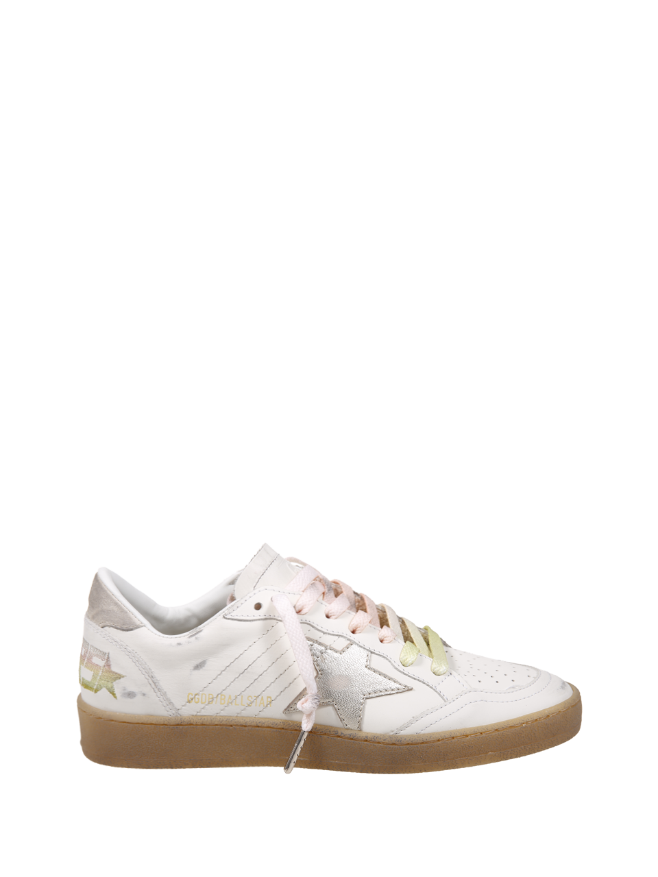 DONNA GOLDEN GOOSE SNEAKER BALLSTAR IN PELLE BIANCA