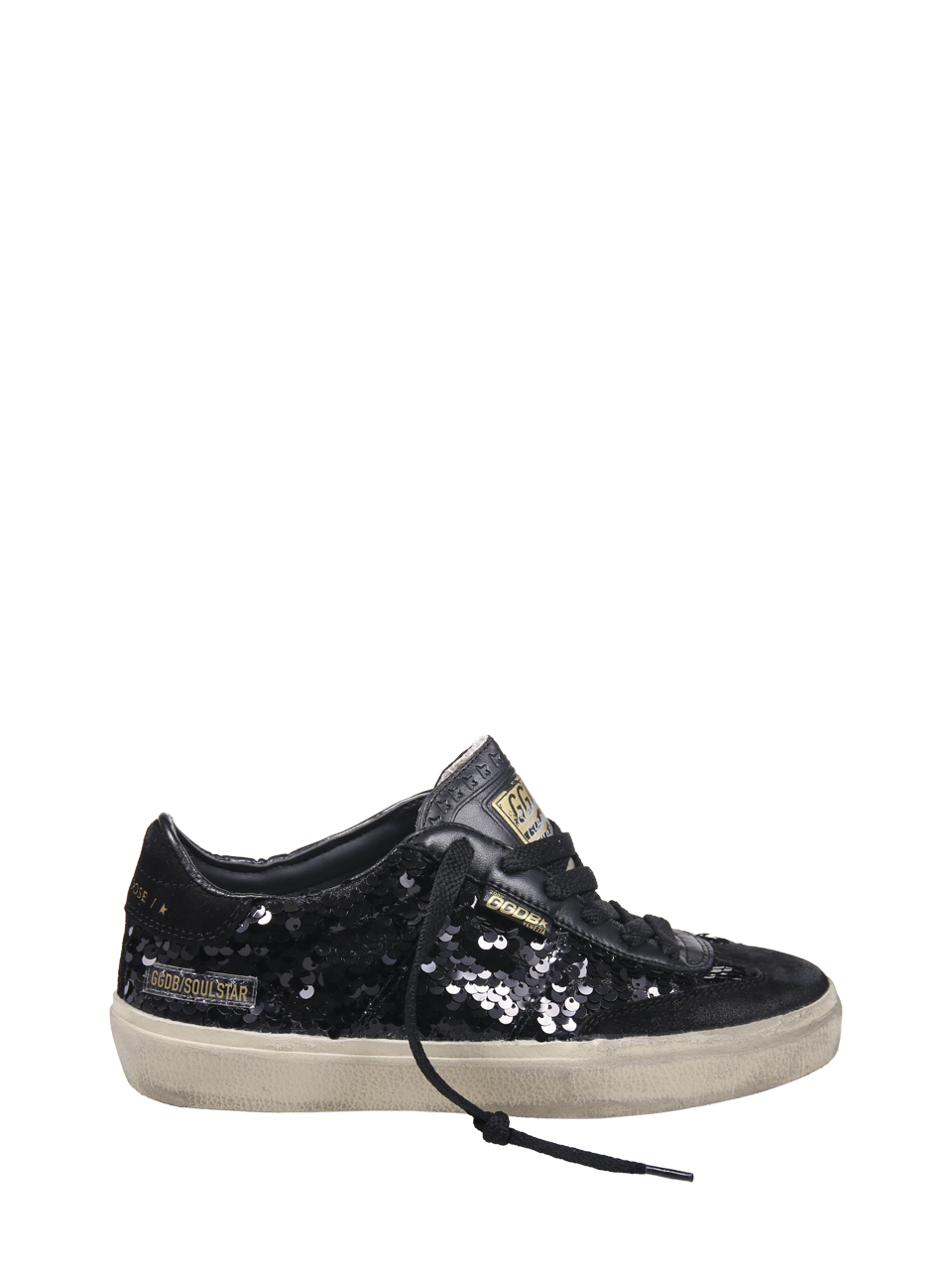 【関税&送料込】Golden  Sneaker Soul-Star In Pelle DONNA GOLDEN GOOSE SNEAKER SOUL-STAR IN PELLE NERA