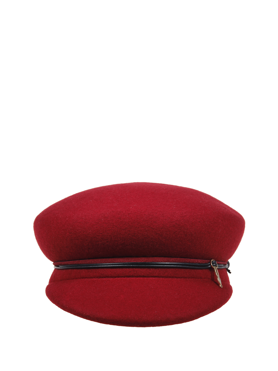 WOMAN CATARZI RED MERINO WOOL LISBONA HAT