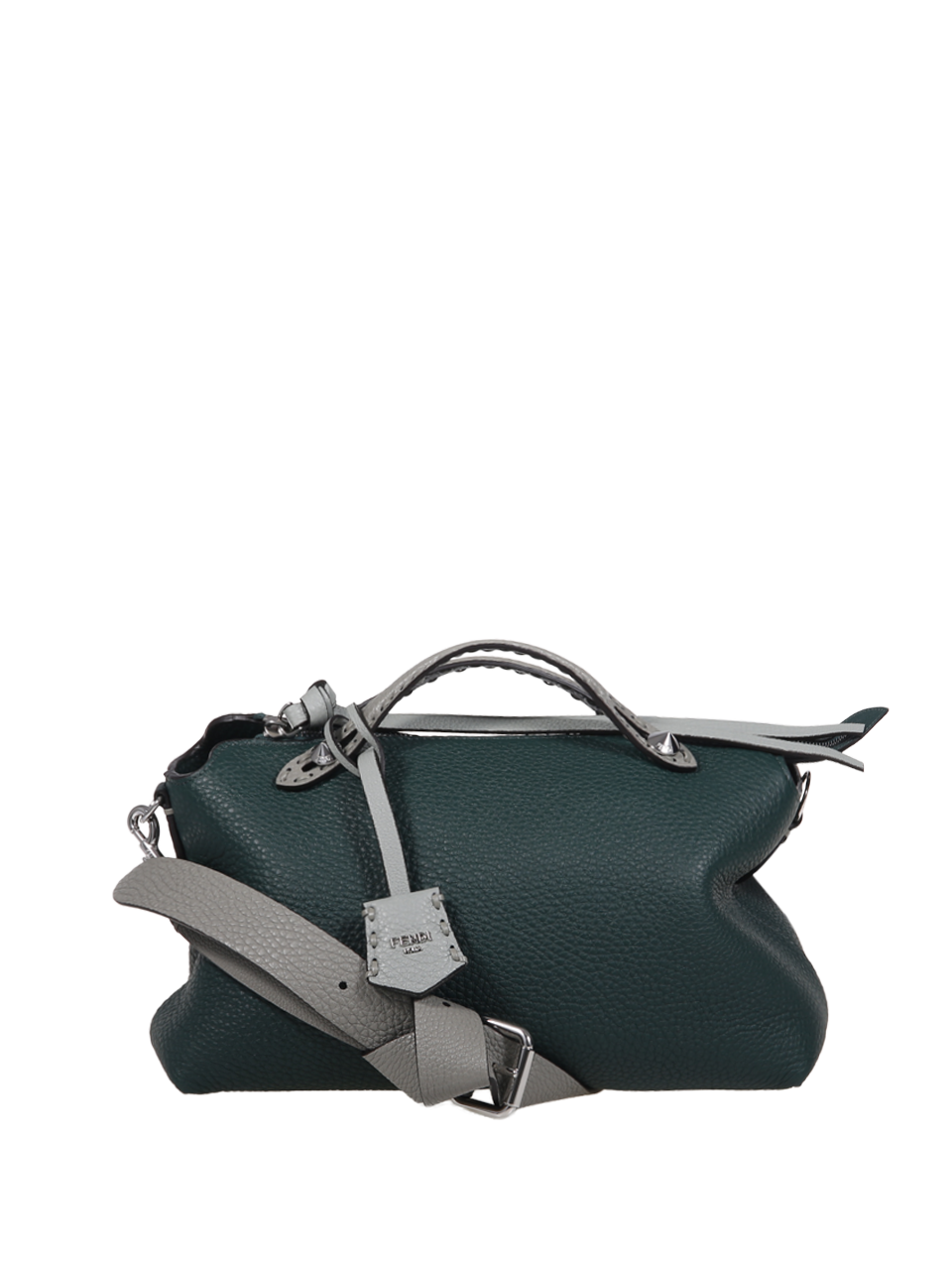 WOMAN FENDI GREEN CALF LEATHER BY THE WAY SOFT MEDIUM BAG
