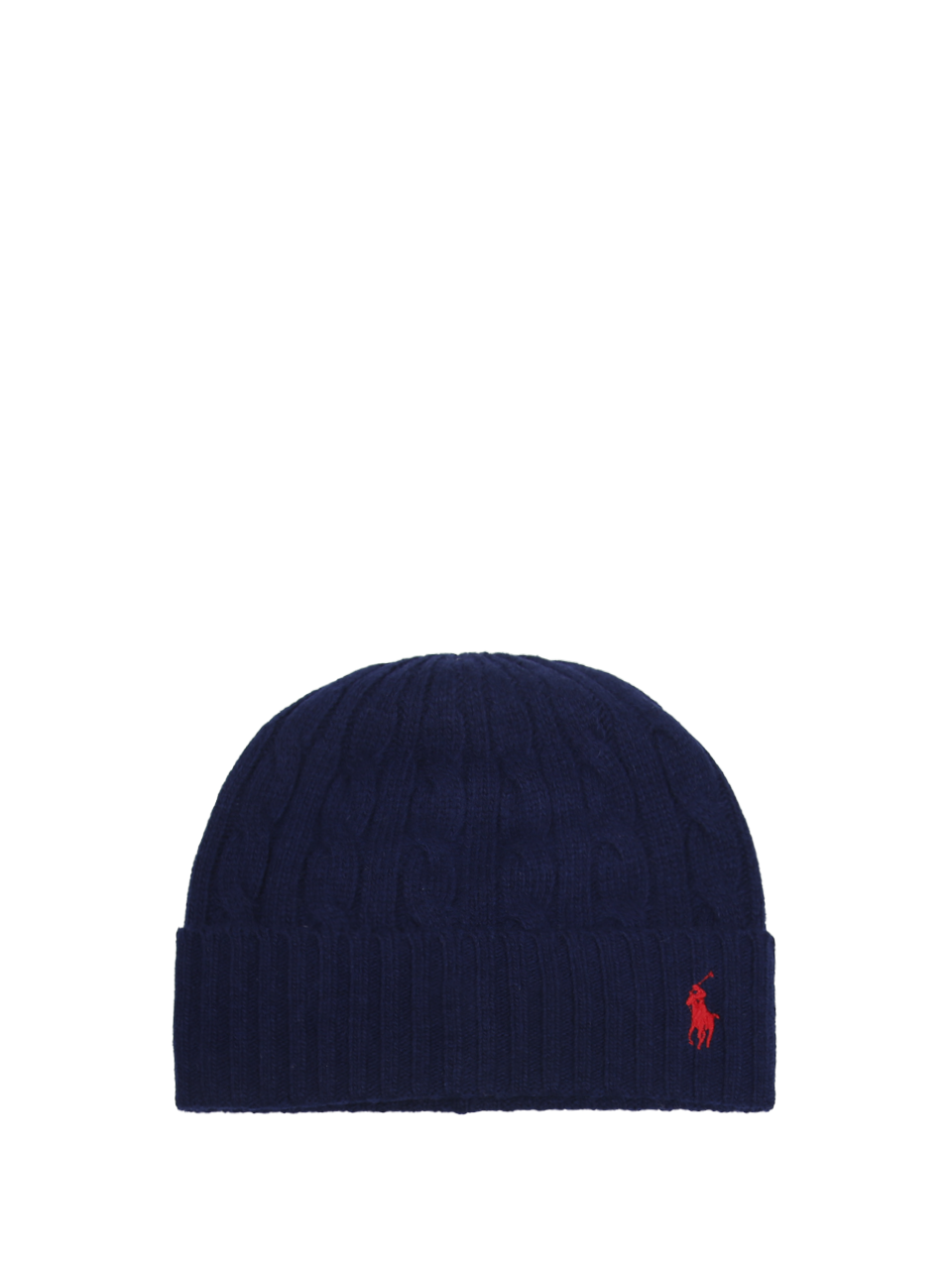 MEN RALPH LAUREN BLUE WOOL BEANIE