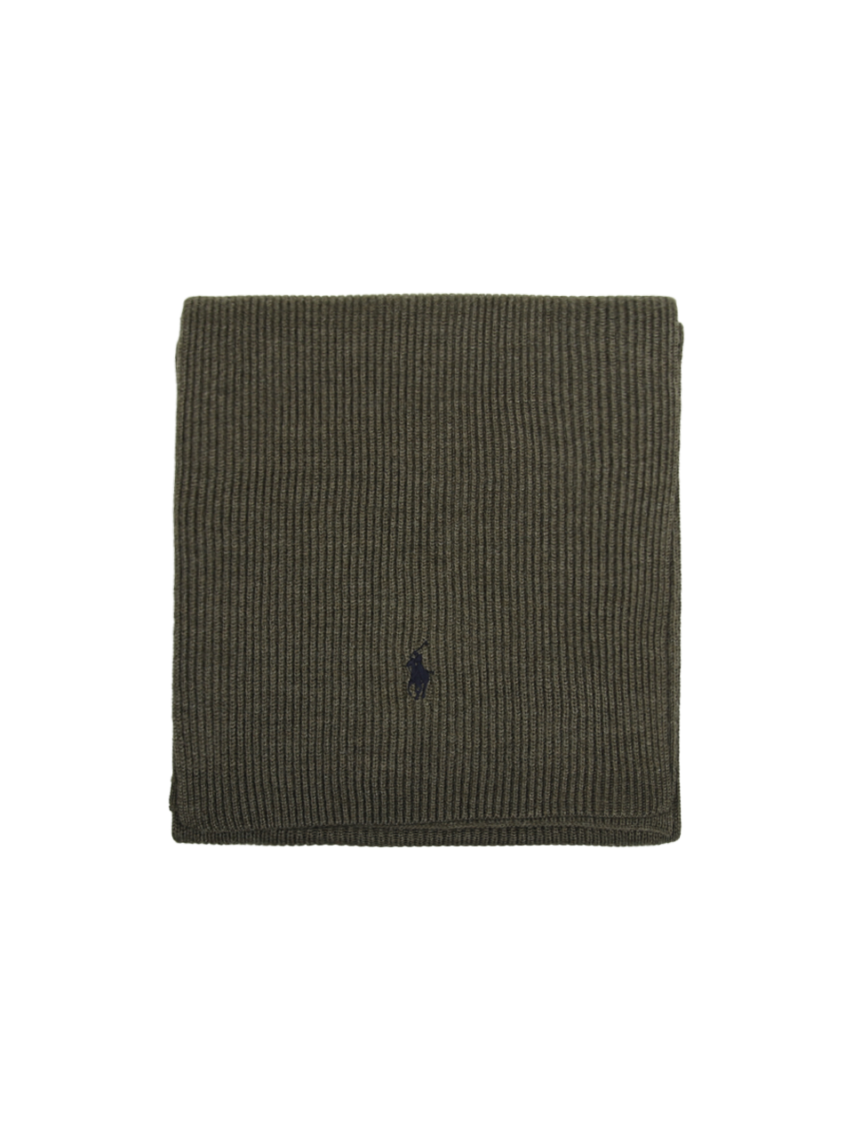 MEN RALPH LAUREN GREEN WOOL SCARF