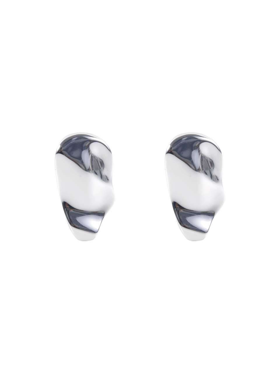 WOMAN FEDERICA TOSI SILVER BRONZE EARRING MINDY STONE