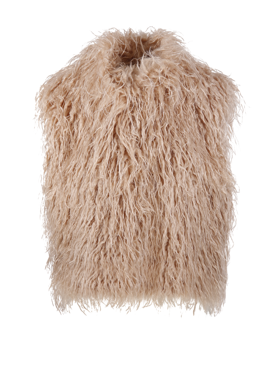 WOMAN FORTE FORTE PINK POLYESTER ECO MONGOLIA VEST