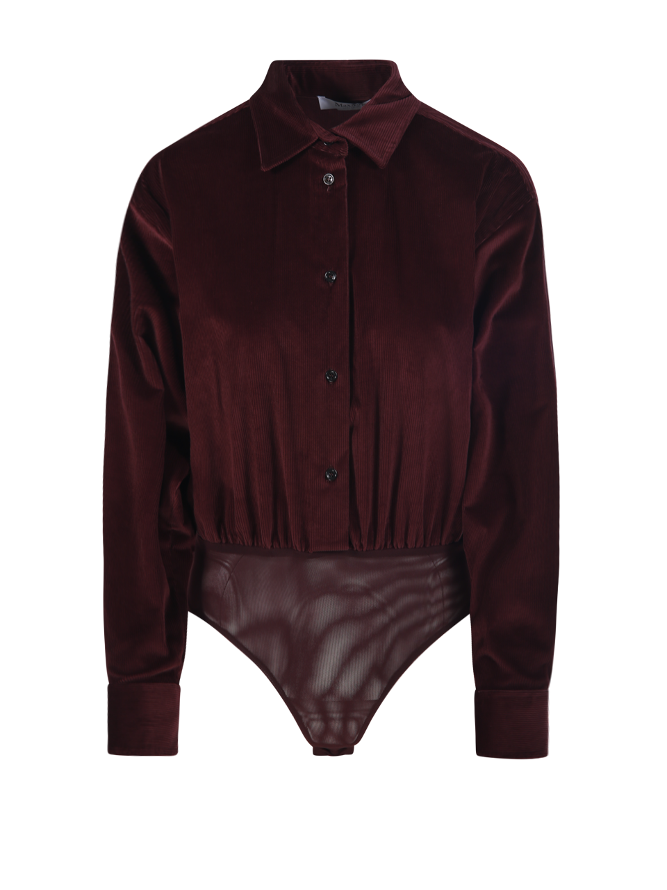 WOMAN MAXMARA RED COTTON FERTILE SHIRT
