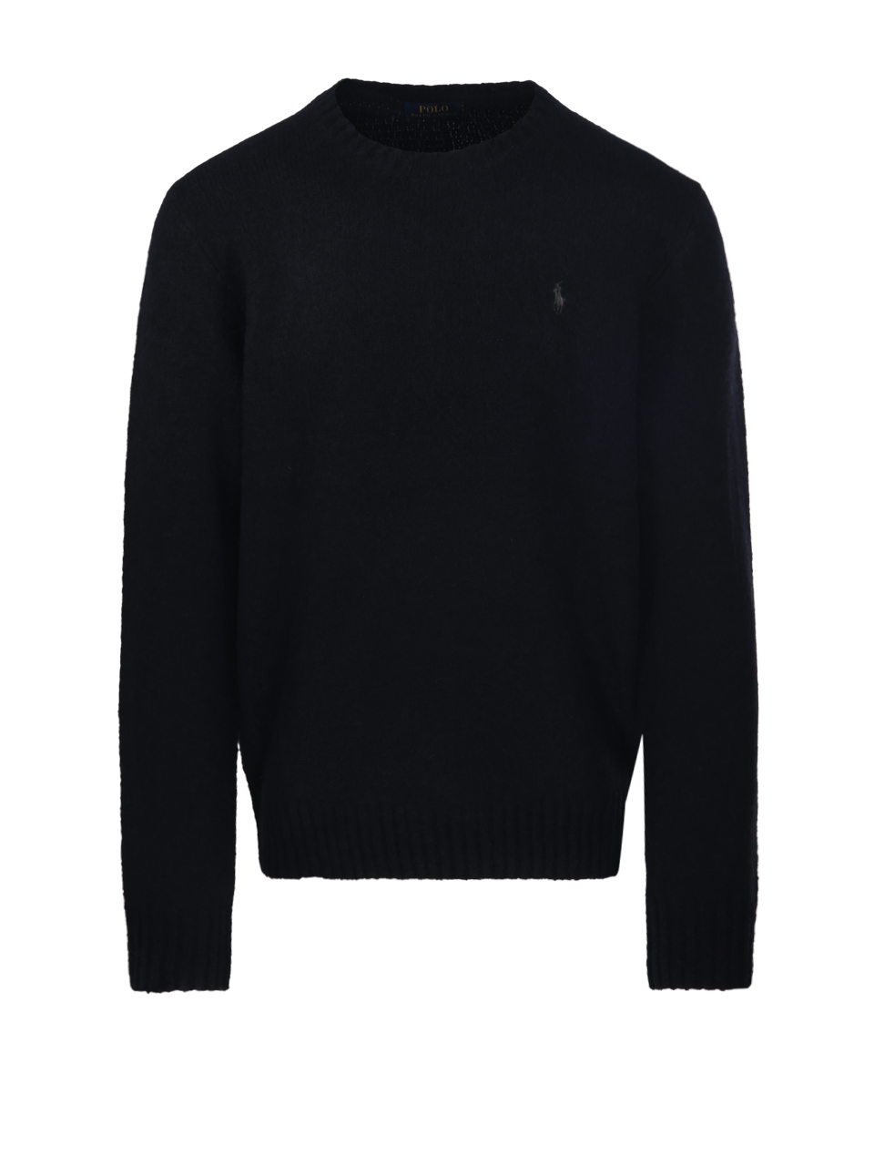 MEN RALPH LAUREN BLACK WOOL TURTLE NECK SWEATER