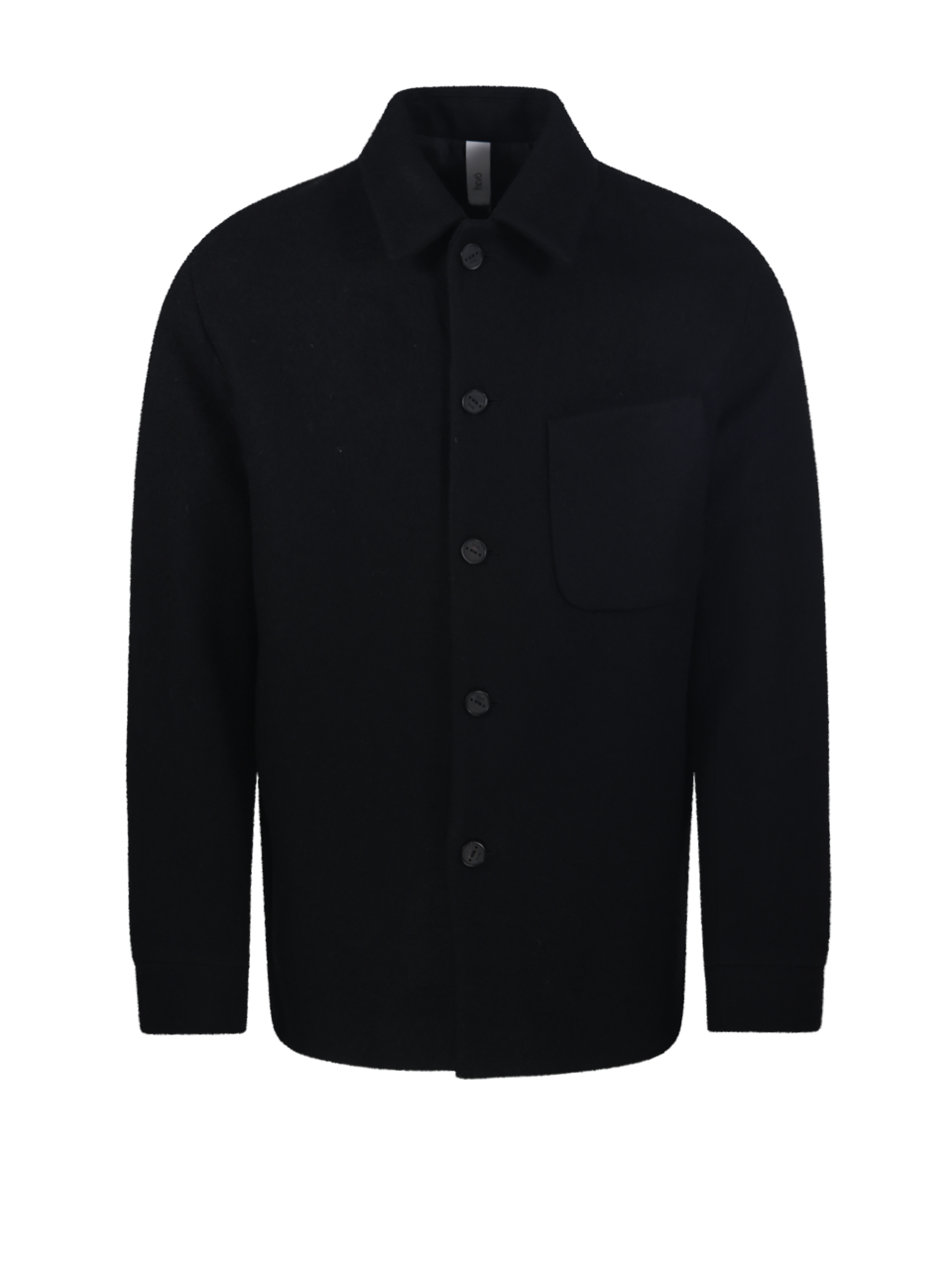MEN HEVO BLACK VIRGIN WOOL BARI JACKET