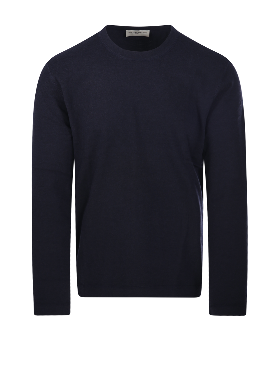 UOMO OFFICINE GENERALE MAGLIONE IN LYOCELL BLU 
