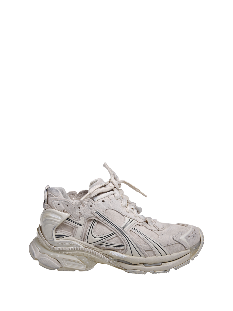 WOMAN BALENCIAGA NUDE COW LEATHER RUNNER