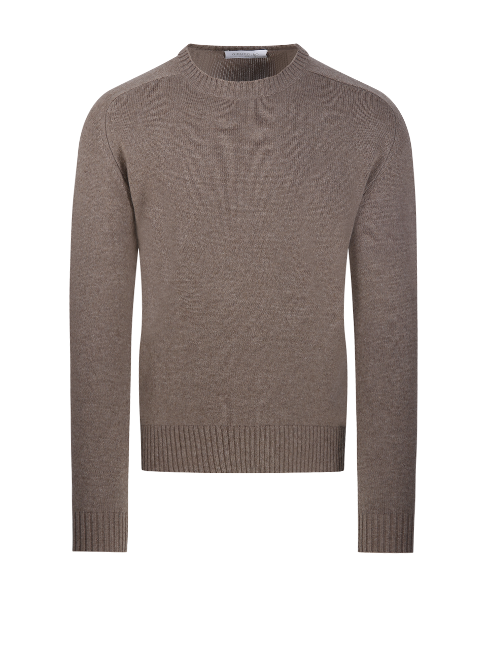 UOMO CASHMERE COMPANY MAGLIONE GIROCOLLO IN CASHMERE BEIGE 