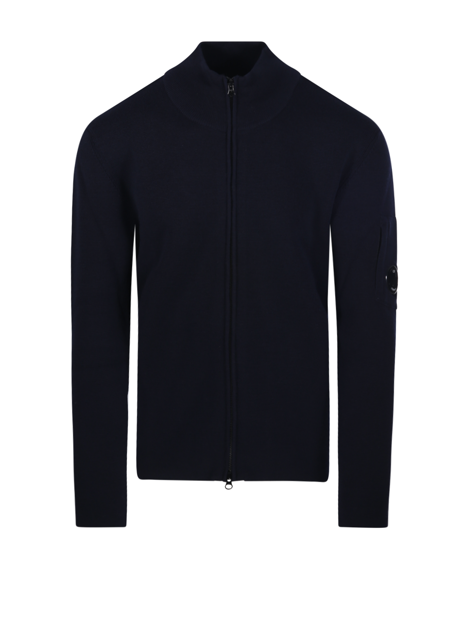 MEN CP COMPANY BLUE VIRGIN WOOL SWEATSHIRT 