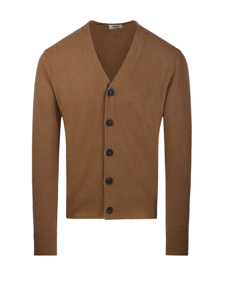 UOMO ALTEA CARDIGAN IN LANA VERGINE MARRONE