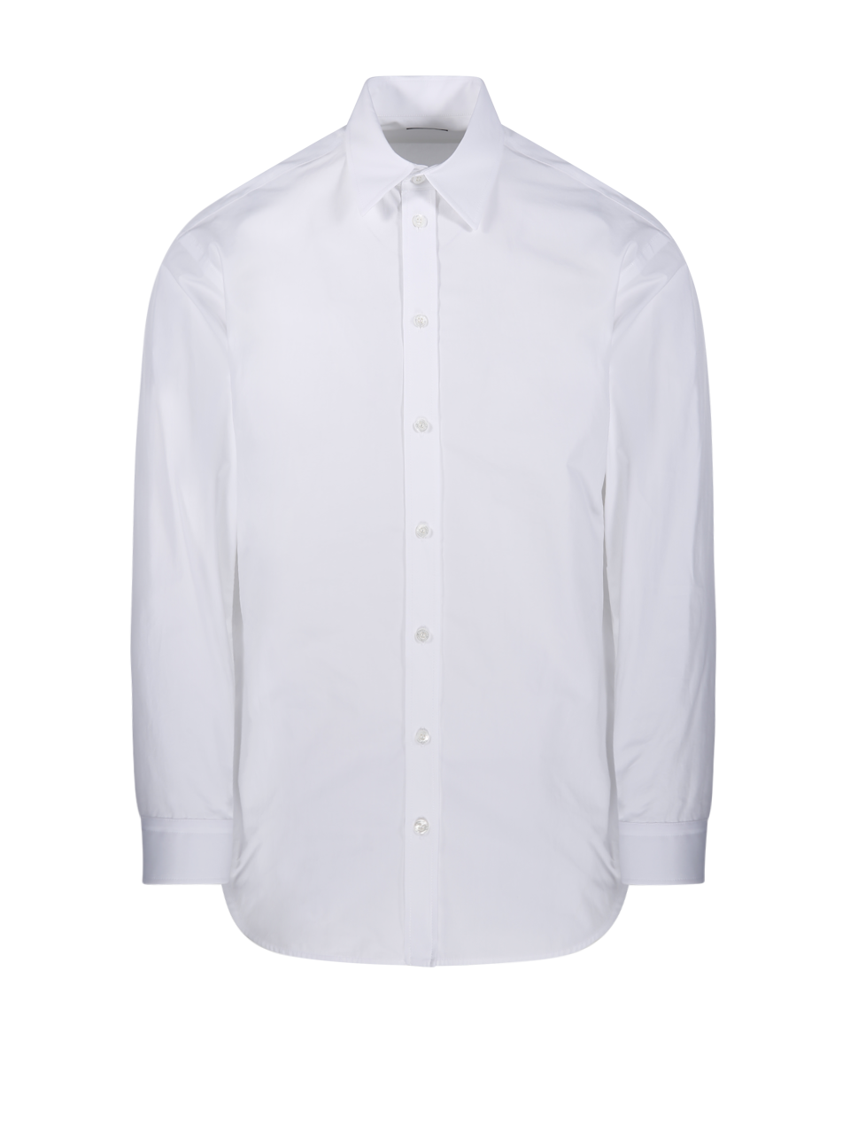 MEN BALENCIAGA WHITE COTTON STANDARD SHIRT