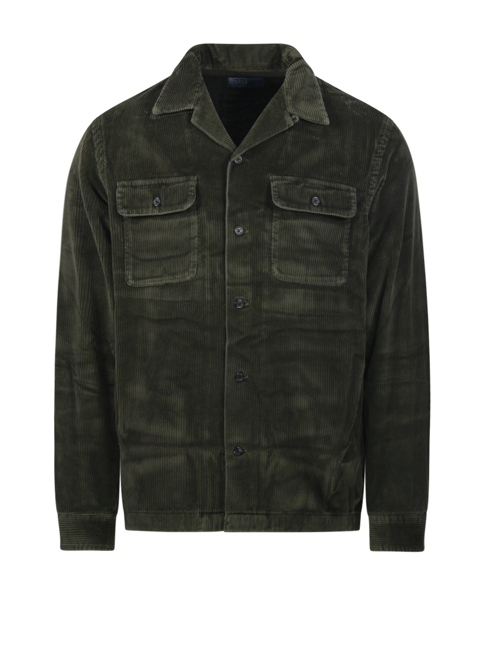 UOMO RALPH LAUREN CAMICIA DI COTONE VERDE