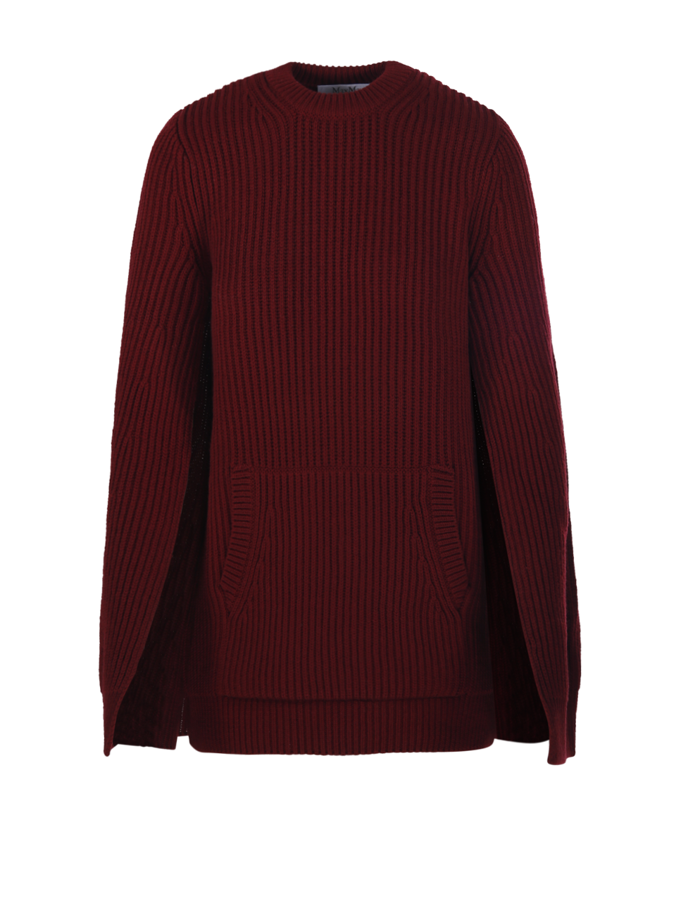 DONNA MAXMARA ABITO IN MAGLIA ASTORIA1234 DI LANA ROSSA 