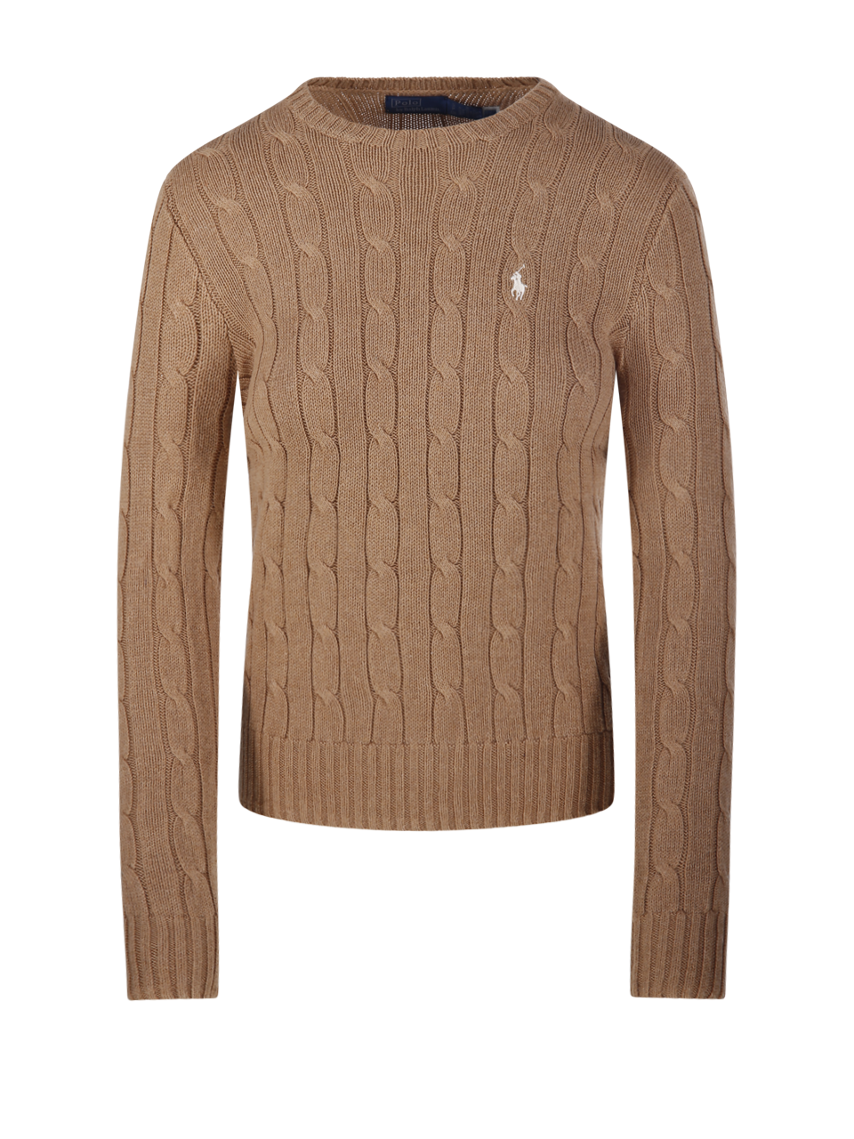 WOMAN RALPH LAUREN BEIGE COTTON PULLOVER