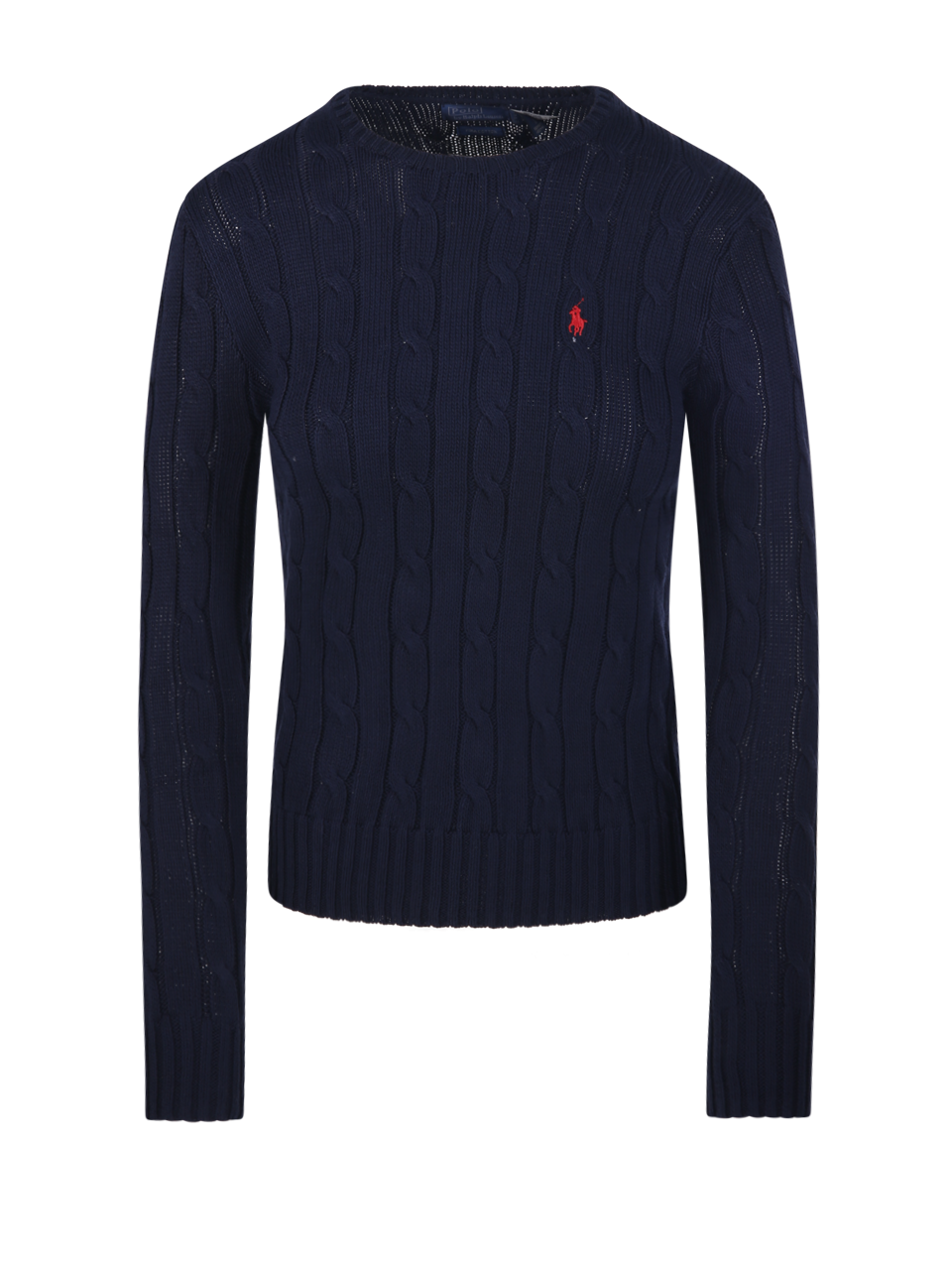 WOMAN RALPH LAUREN BLUE WOOL JULIANNA LONG SLEEVE PULLOVER