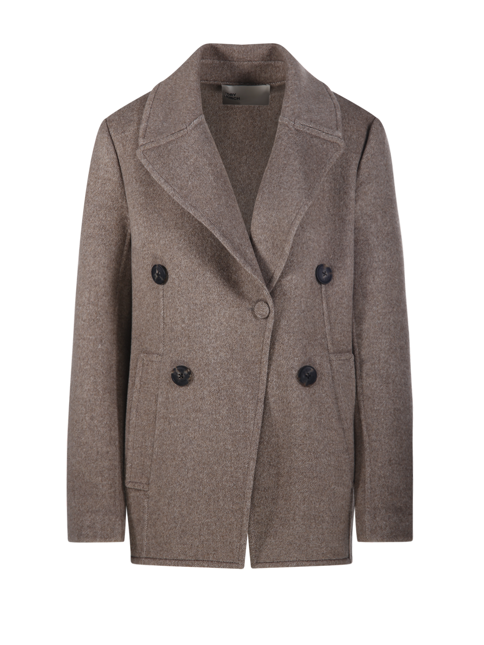 WOMAN TORY BURCH BROWN WOOL JACKET