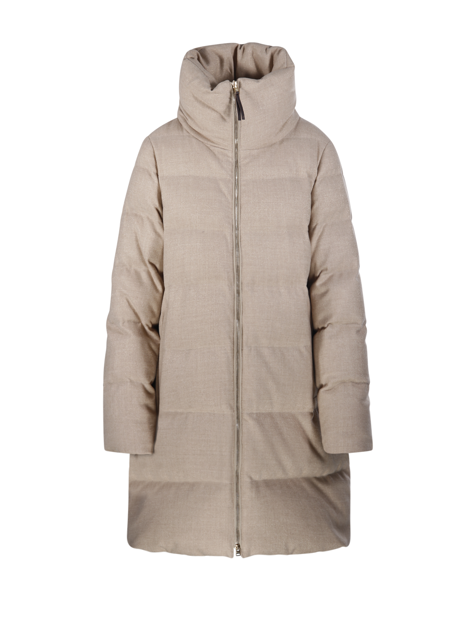 DONNA HERNO PIUMINO IN LANA NUDE