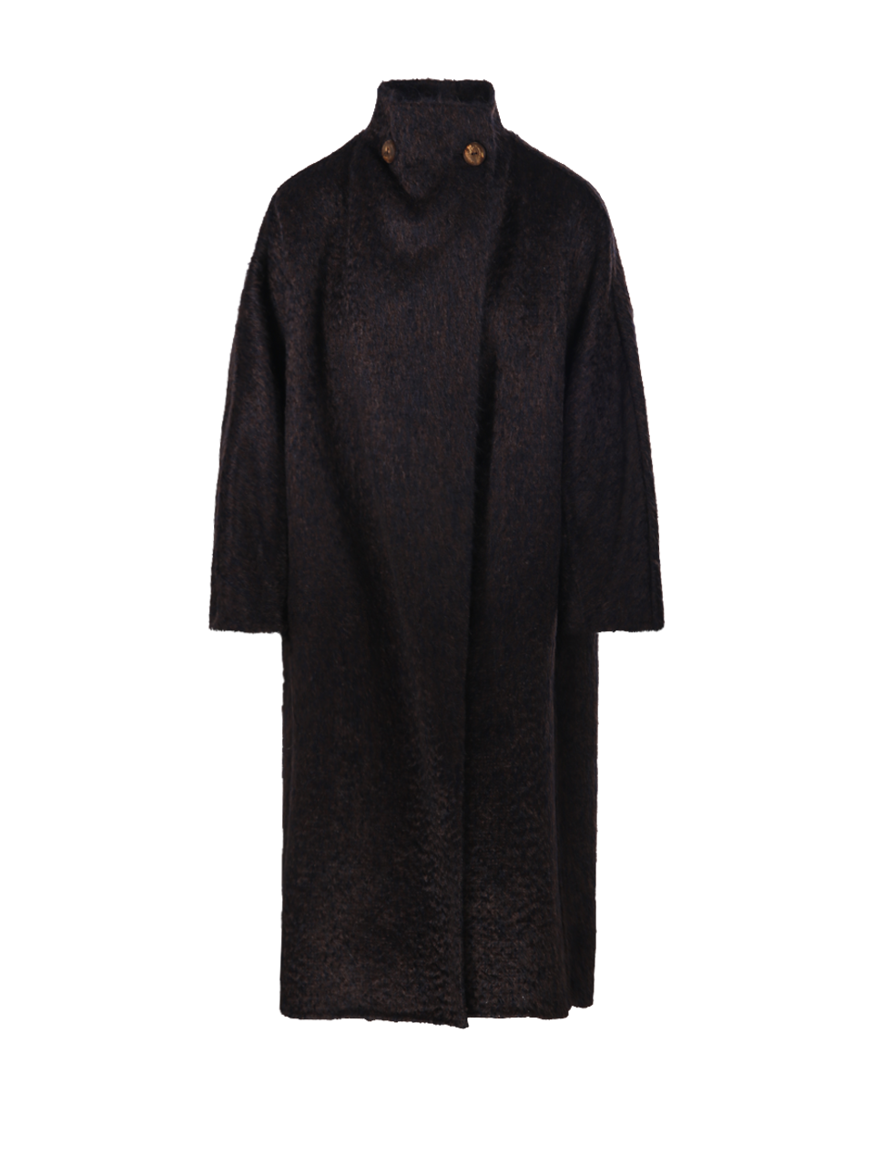 WOMAN MAXMARA ATELIER BROWN MOHAIR VINCI COAT