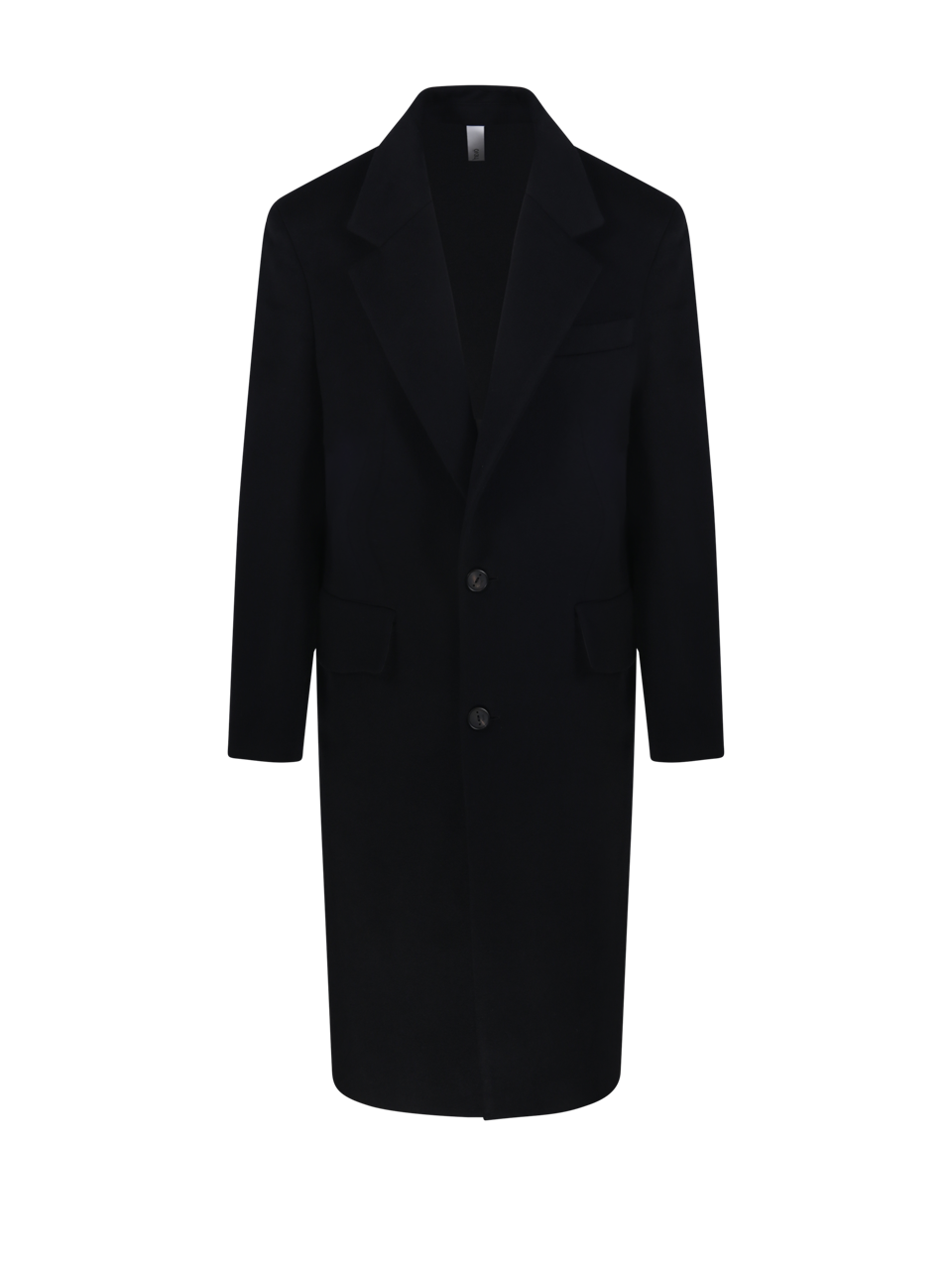 MEN HEVO BLACK CASHMERE TRINITAPOLI COAT