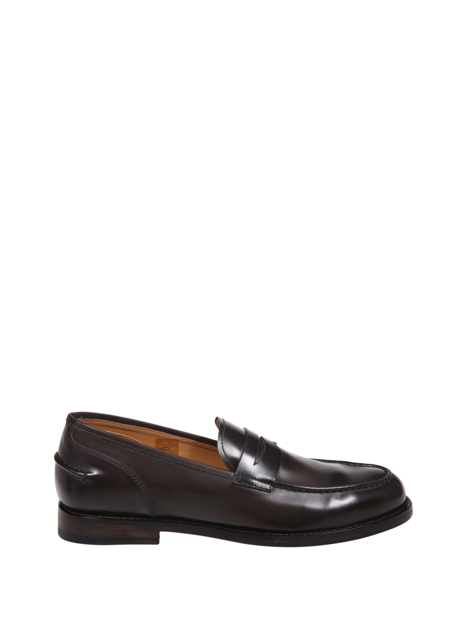 MEN ALBERTO FASCIANI BROWN CALF LEATHER BATIK SHOE