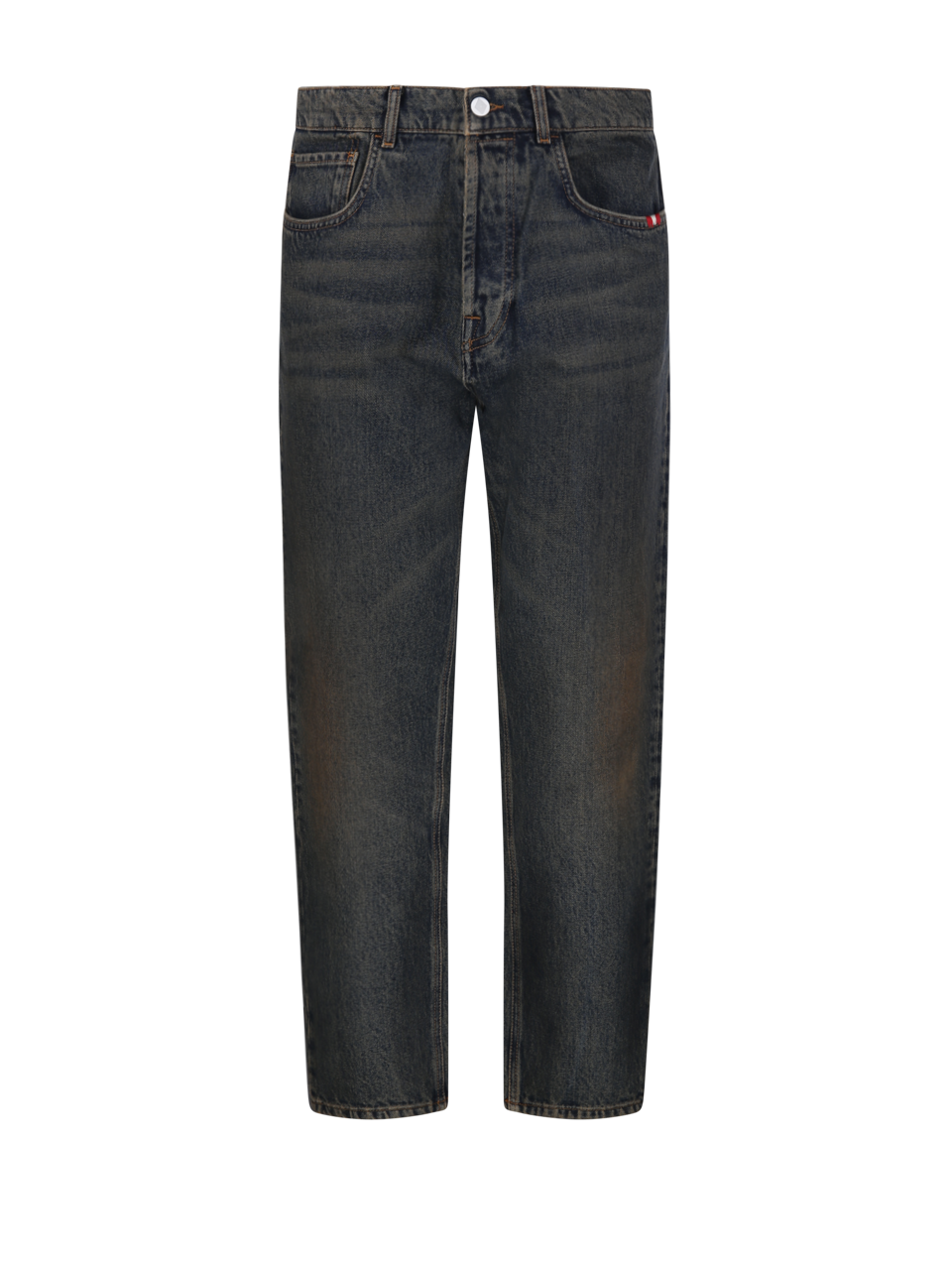 MEN AMISH BLUE COTTON JEANS