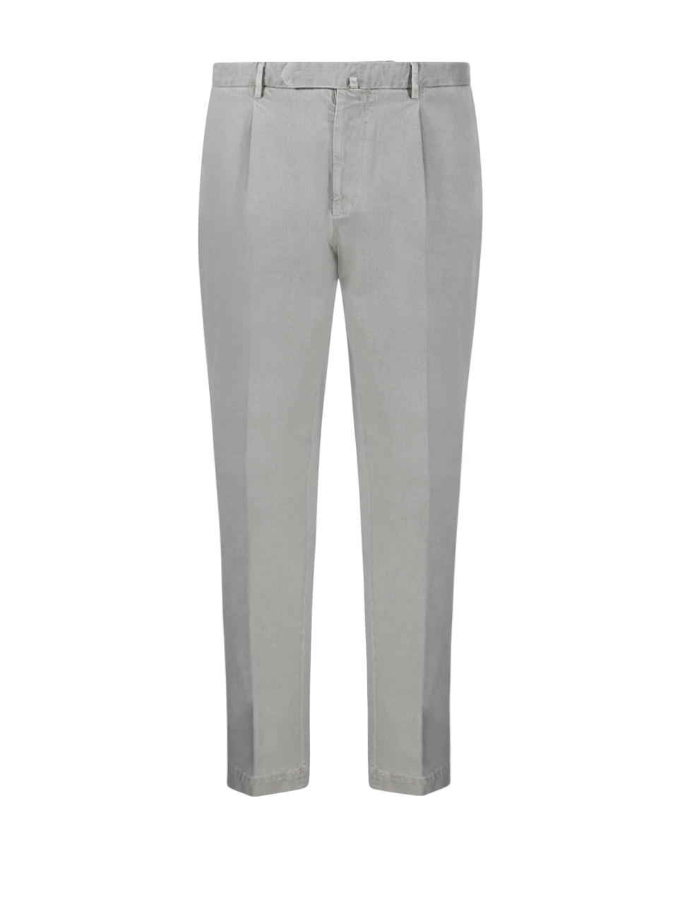 MEN SANTANIELLO GREY COTTON ARECHI PANTS