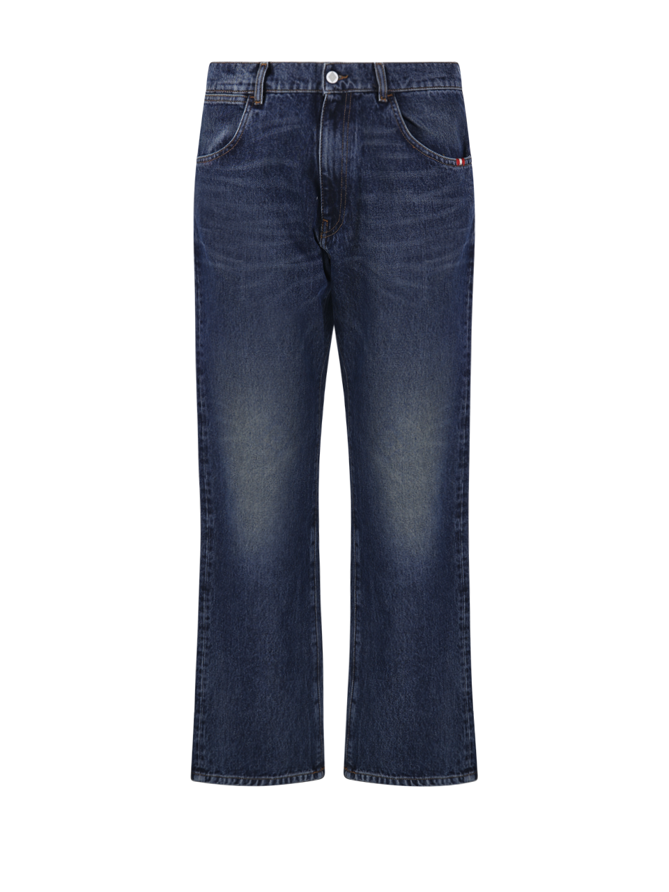 MEN AMISH BLUE COTTON JEANS