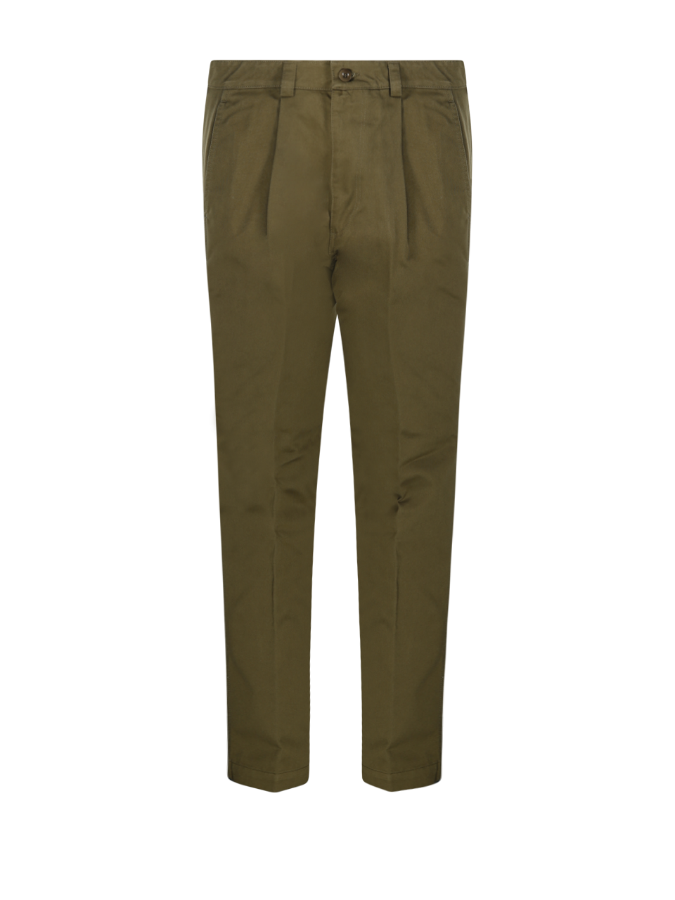 MEN EAST HARBOUR SURPLUS GREEN COTTON BOLTON PANT