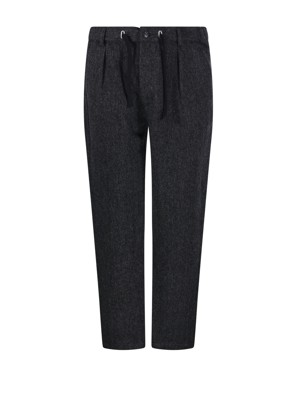 MEN EAST HARBOUR SURPLUS GREY WOOL OXNARD PANT