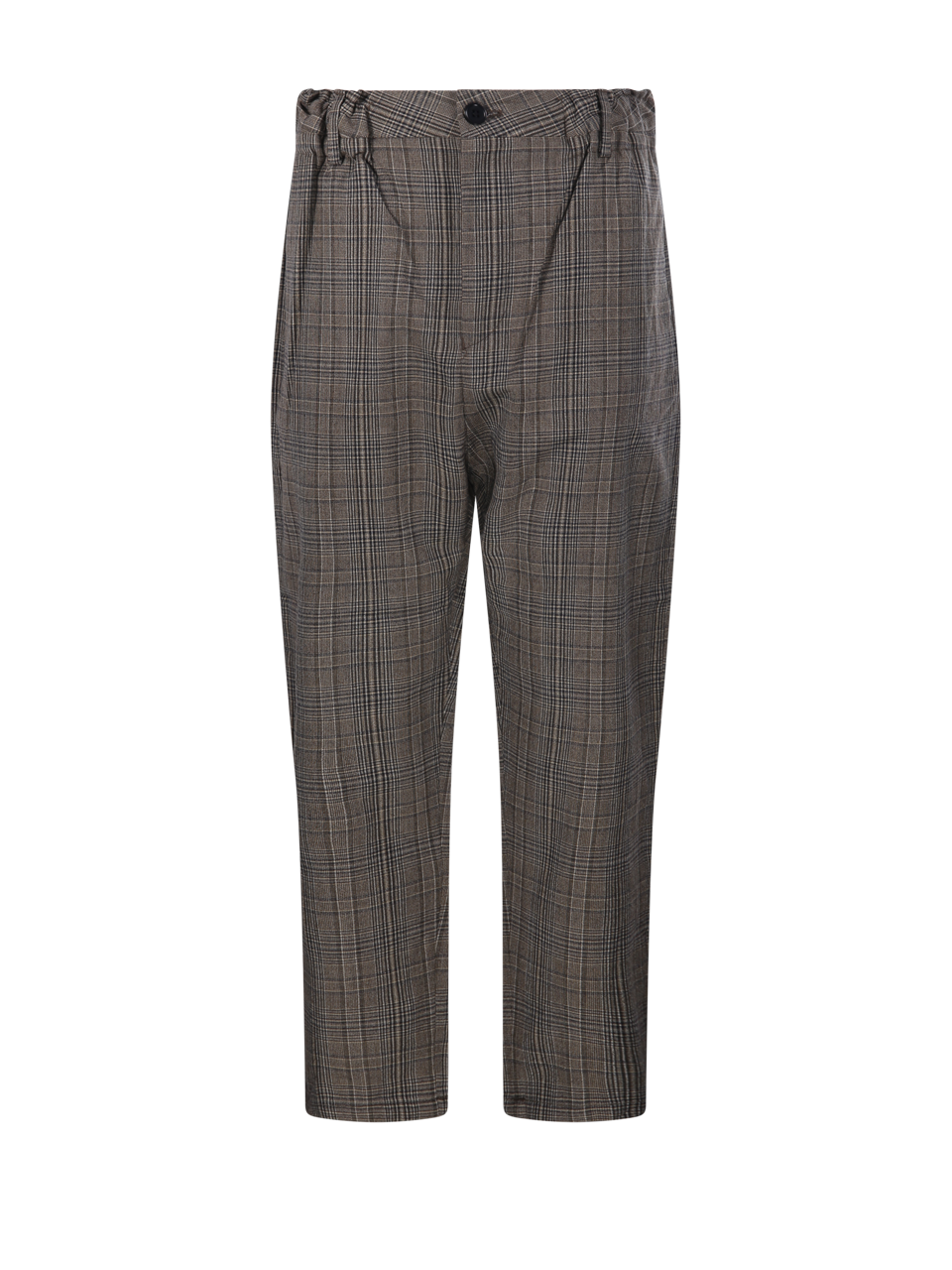 WOMAN SIBEL SARAL BROWN COTTON HACE PANT