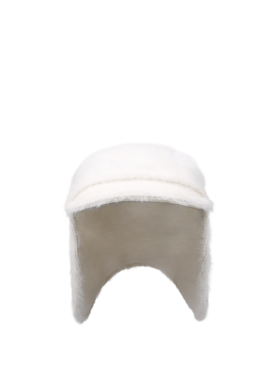 WOMAN YESEY WHITE WOOL TEDDY HAT 