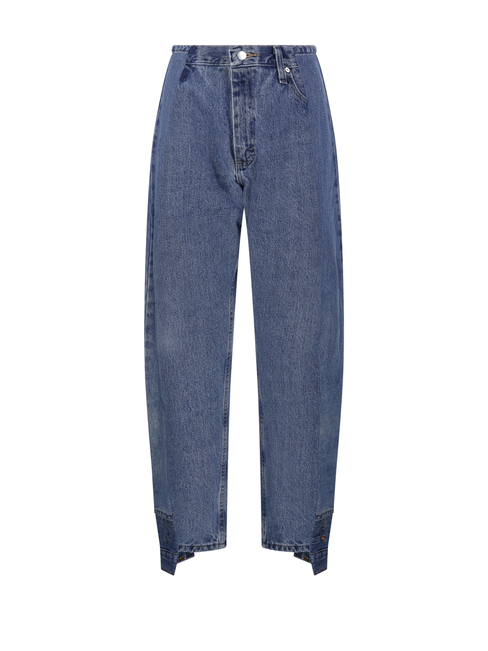 DONNA E.L.V DENIM JEANS LUNA IN COTONE BLU