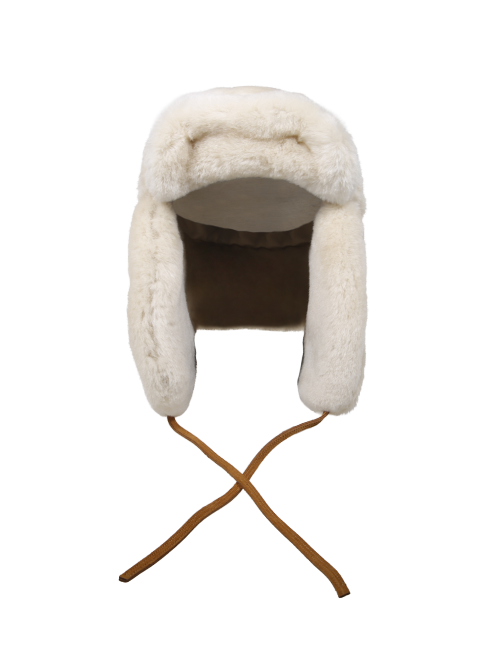 WOMAN JACQUEMUS WHITE LAMB LEATHER LA CHAPKA HAT