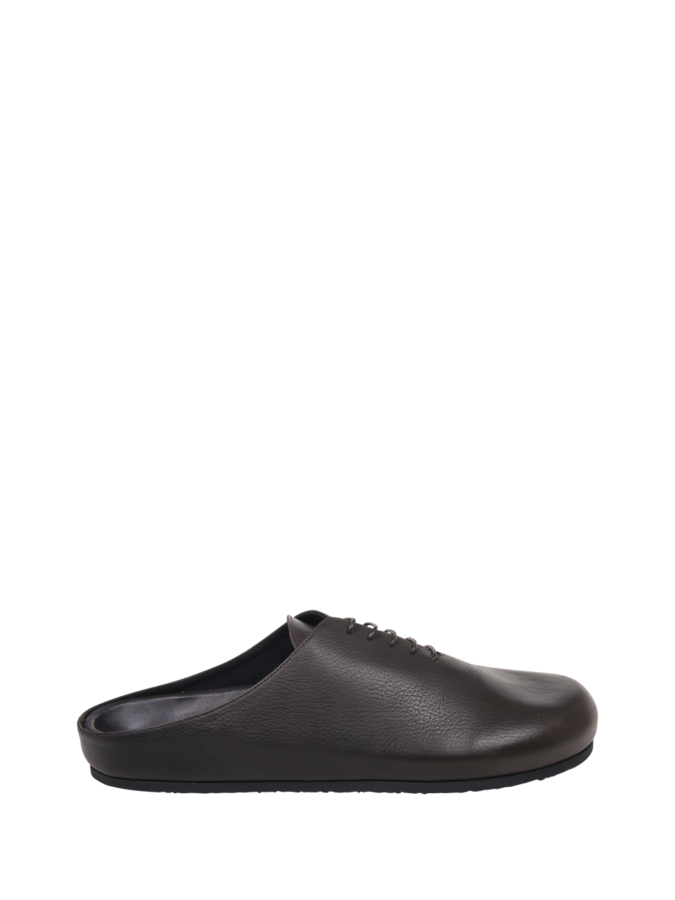 MEN JACQUEMUS BROWN LAMB LEATHER LES MULES DERBIE